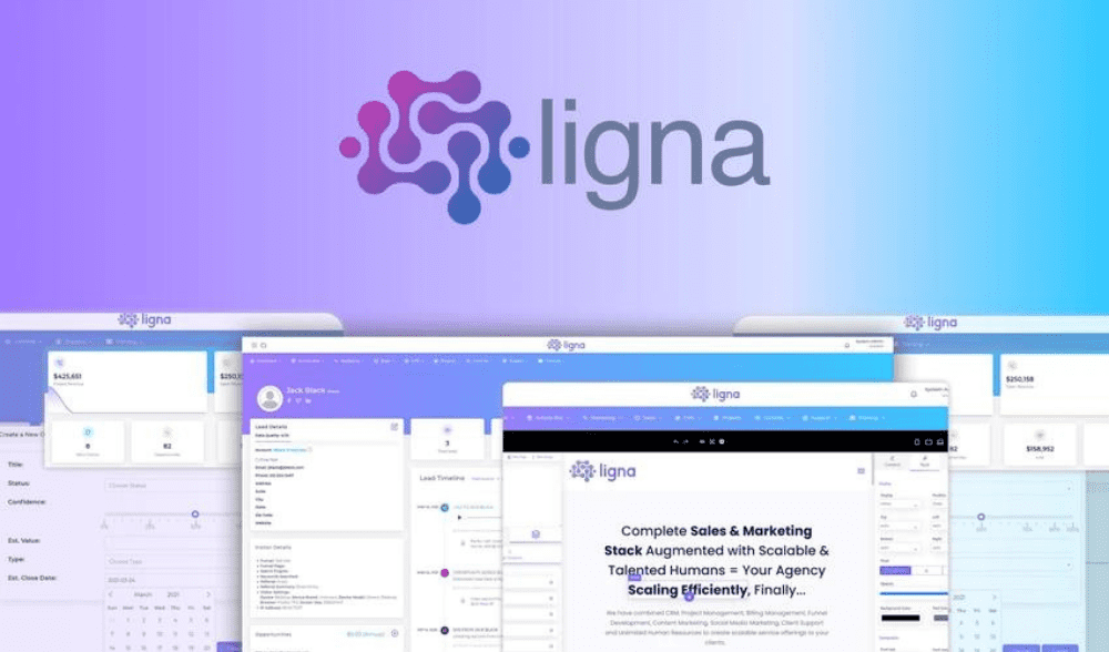 Ligna, A full-service sales and marketing platform